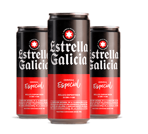 ESTRELLA GALICIA 33cl PACK 6 latas